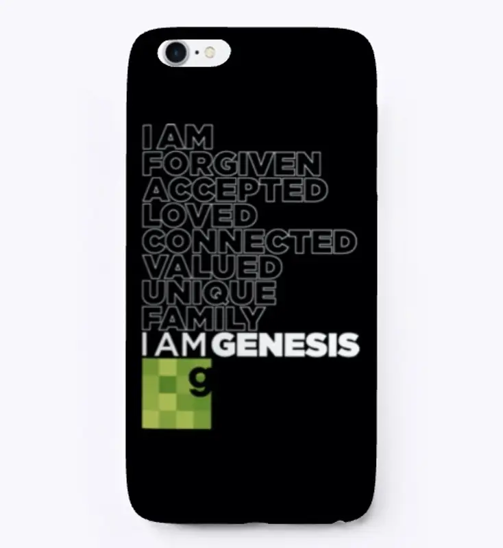 Genesis List iPhone Case