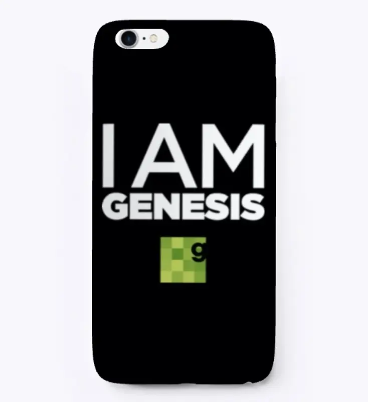 I AM GENESIS iPhone case