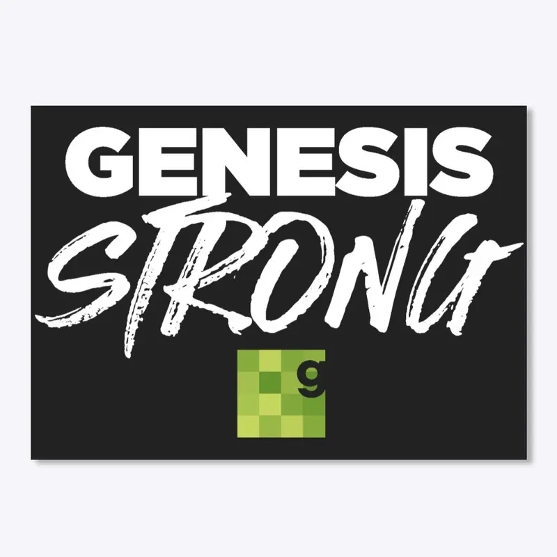 Genesis STRONG Sticker